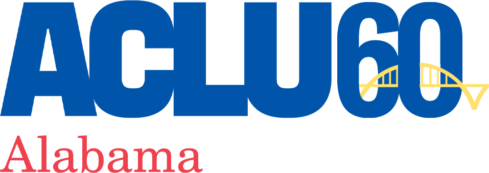 60th ACLU Alabama Logo