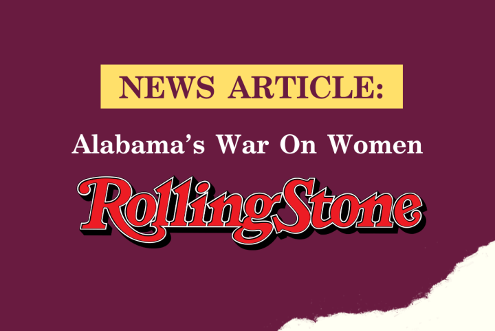 News Article: Alabama's War On Women