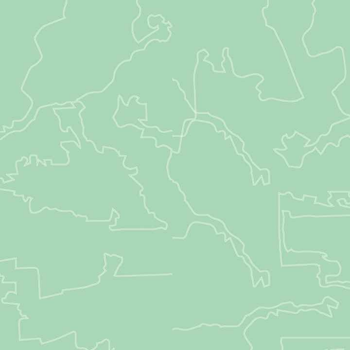 An outline of various states in the United States, against a light green background.